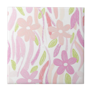 Azulejo Pastel Retro Floral (10)