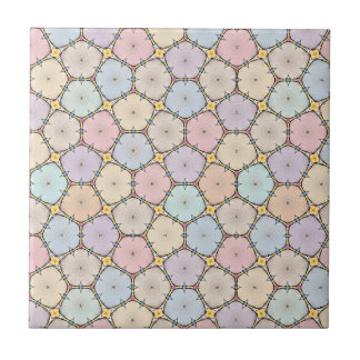 Azulejo Pastel Wood Slices