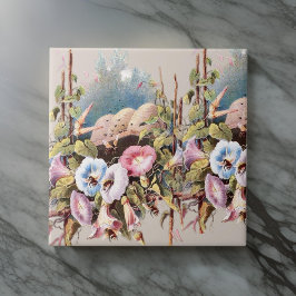 Azulejo Pasteles de jardín de flores de miel de abejas |