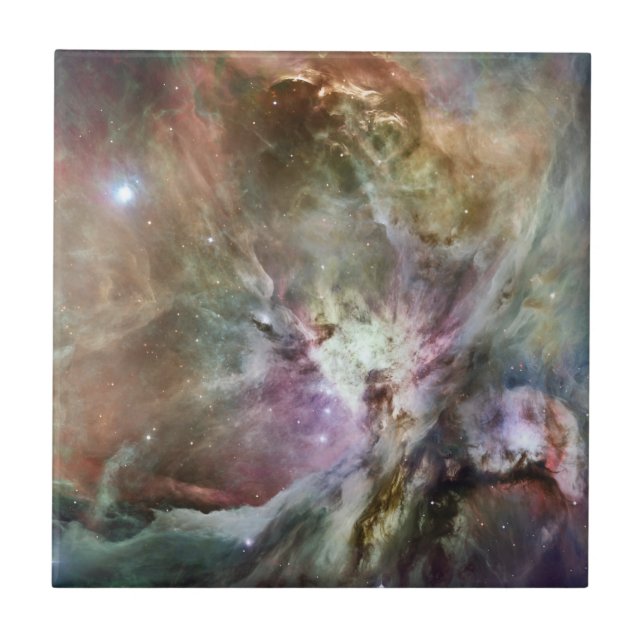 Azulejo Pasteles de la nebulosa de Orión (Frente)