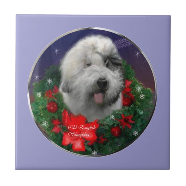 Azulejo Pastor inglés (Frente)