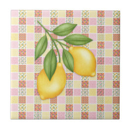 Azulejo Patchwork Lemon