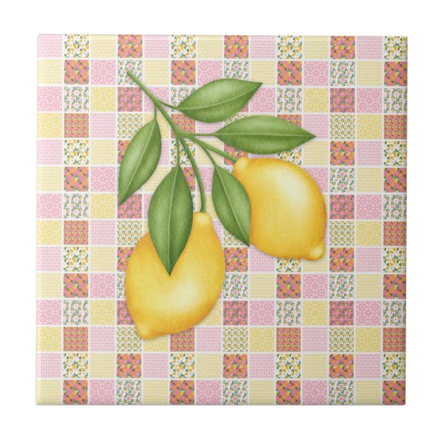 Azulejo Patchwork Lemon (Frente)
