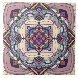 Azulejo Patchwork Mandala
