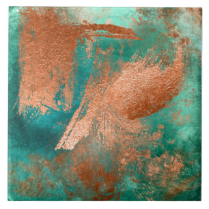 Azulejo Patina con problemas de cobre