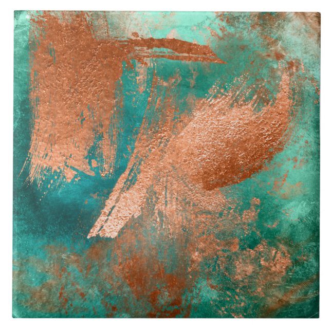 Azulejo Patina con problemas de cobre (Frente)