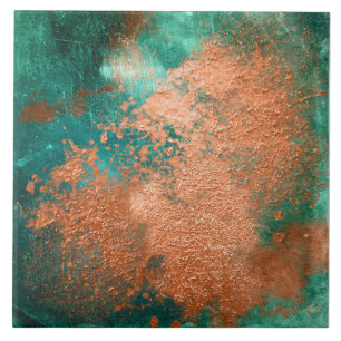 Azulejo Patina con problemas de cobre