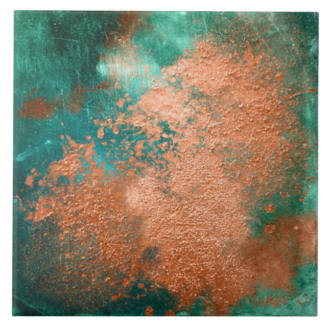 Azulejo Patina con problemas de cobre (Frente)