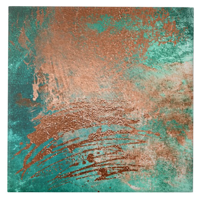 Azulejo Patina con problemas de cobre (Frente)