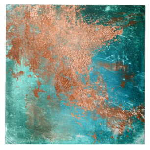 Azulejo Patina con problemas de cobre