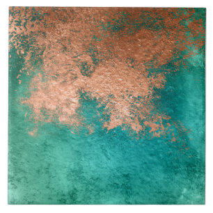 Azulejo Patina con problemas de cobre