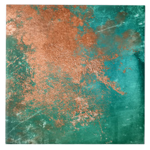Azulejo Patina con problemas de cobre