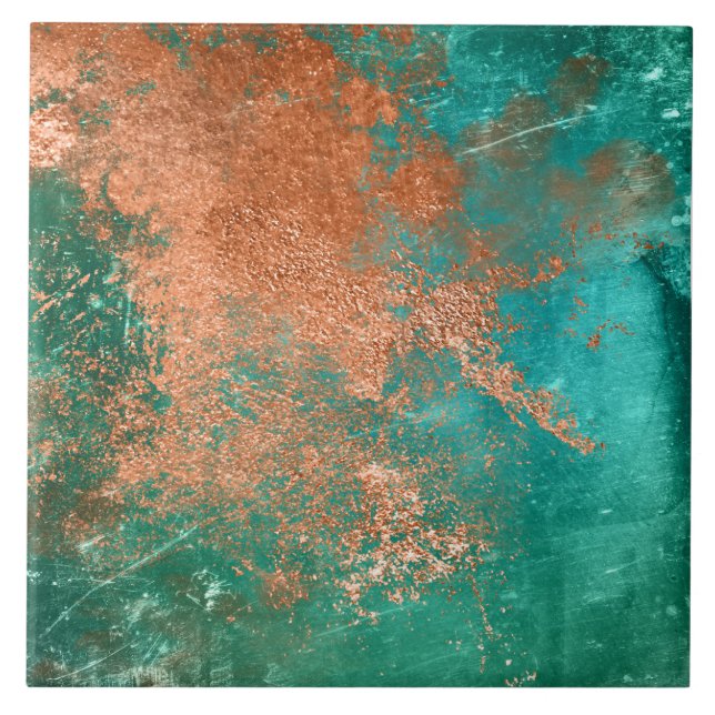 Azulejo Patina con problemas de cobre (Frente)