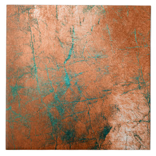 Azulejo Patina con problemas de cobre