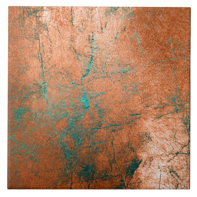 Azulejo Patina con problemas de cobre (Frente)