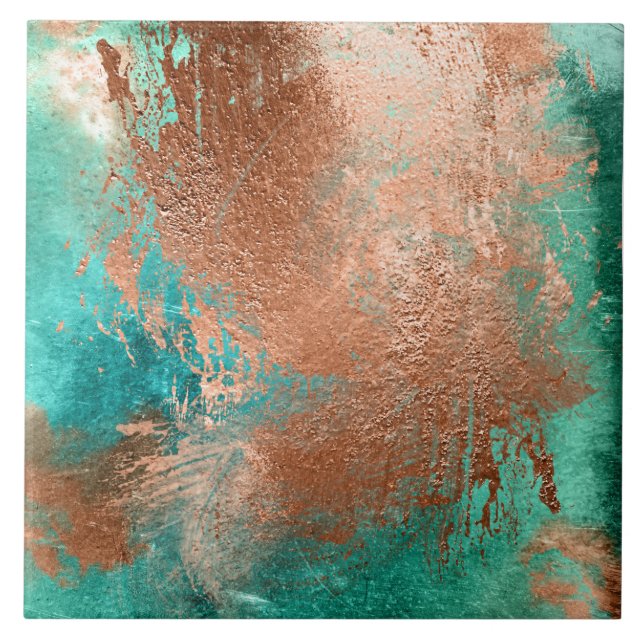 Azulejo Patina con problemas de cobre (Frente)