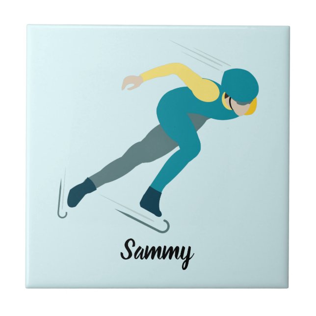 Azulejo Patinaje de velocidad (Frente)