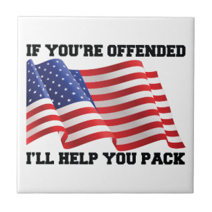 Azulejo patriota americano