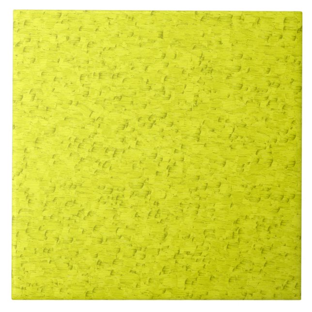 Azulejo Patrón abstracto amarillo (Frente)