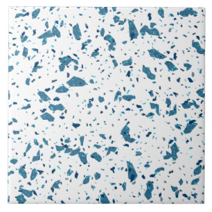 Azulejo Patrón abstracto de Terrazzo 