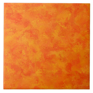 Azulejo Patrón abstracto naranja