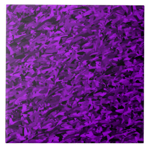 Azulejo Patrón abstracto negro morado