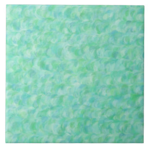 Azulejo Patrón abstracto verde