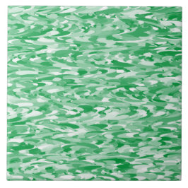 Azulejo Patrón abstracto verde blanco