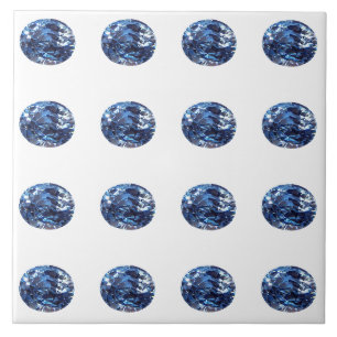 Azulejo Patrón acuamarino