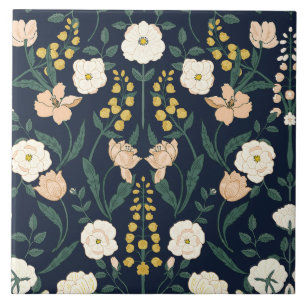 Azulejo Patrón Art Nouveau William-Morris