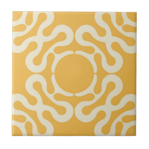 Azulejo Patrón asiático.Fondo Gold