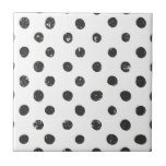 Azulejo Patrón blanco negro compacto moderno simple<br><div class="desc">Patrón blanco negro compacto moderno simple</div>