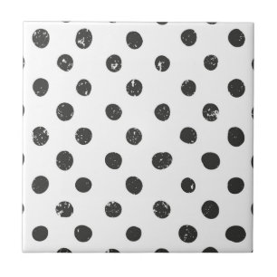 Azulejo Patrón blanco negro compacto moderno simple