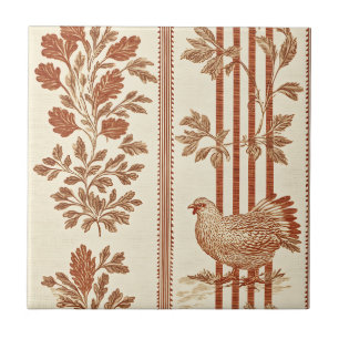 Azulejo Patrón Clásico de Toile de Gallina de Granero de T