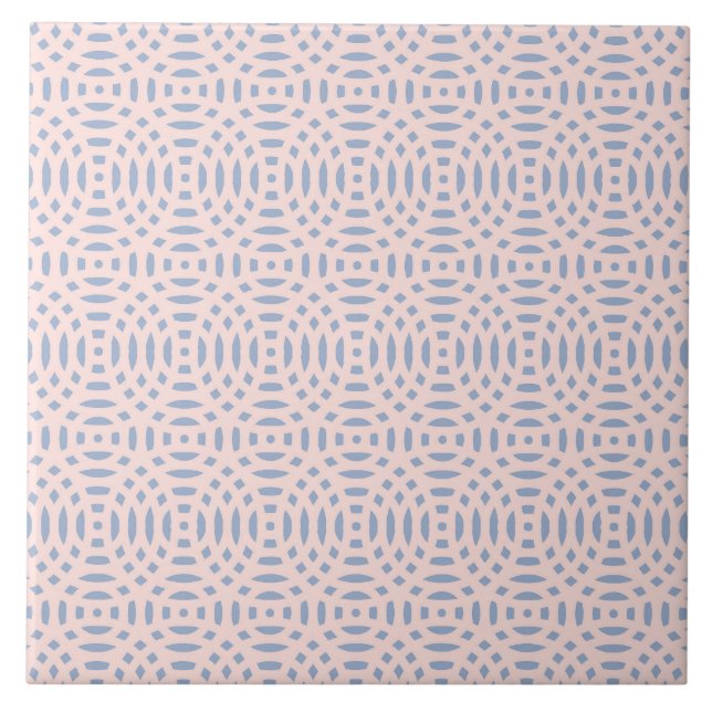 Azulejo patrón continuo de formas circulares (Frente)
