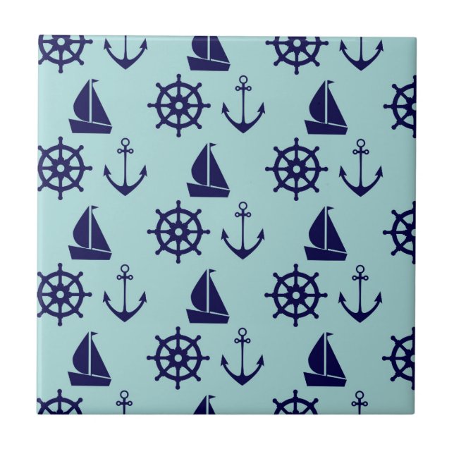 Azulejo Patrón costero (Frente)