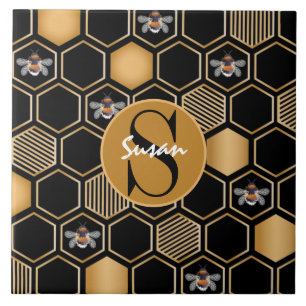 Azulejo Patrón de abeja