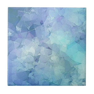 AZULEJO PATRÓN DE ABSTRACTO GEOMÉTRICO AZUL SENCILLO Y MOD