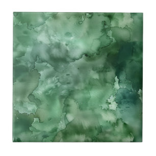 Azulejo Patrón de acuarela de tonos de tierra