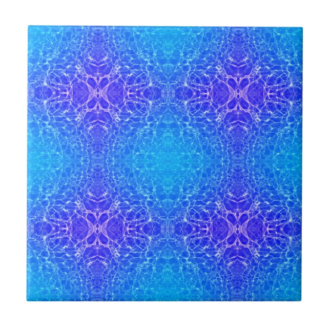 Azulejo Patrón de agua misterioso (Frente)