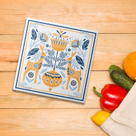 Azulejo Patrón de alevines de oro azul