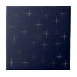 Azulejo Patrón de brillo en azul marino