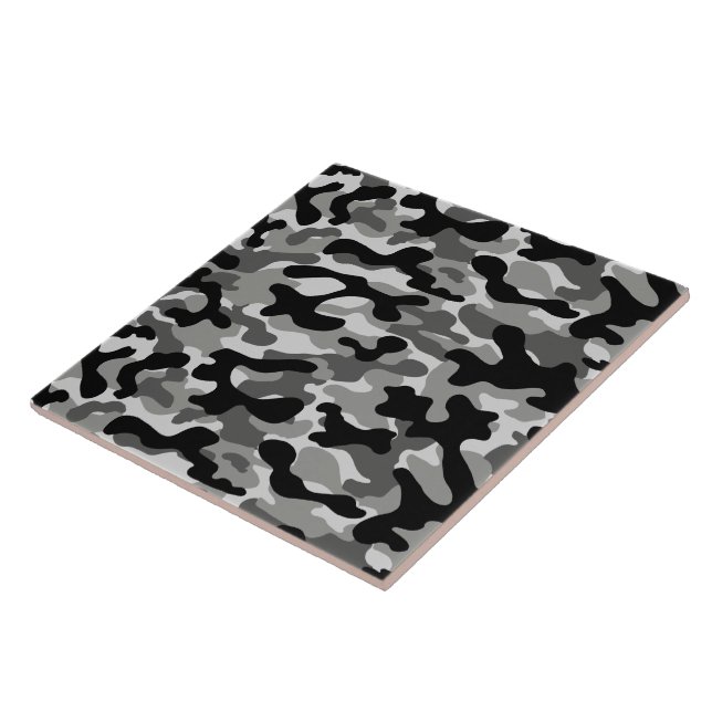 Azulejo Patrón de camuflaje urbano moderno  (Lado)