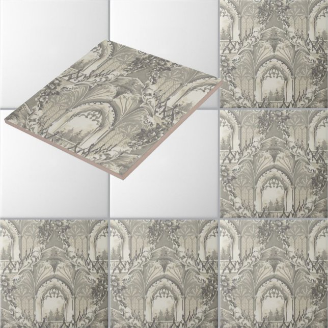 Azulejo Patrón de castillo gótico vintage (Subido por el creador)