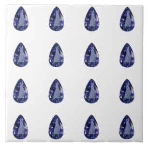 Azulejo Patrón de color azul