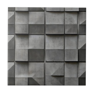 Azulejo Patrón de concreto gris oscuro