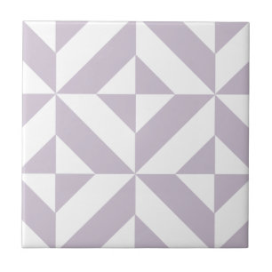 Azulejo Patrón de cubo de deco geométrico de uva de Guay p