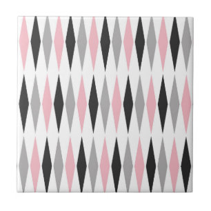 Azulejo Patrón de diamante moderno Retro Mid Century