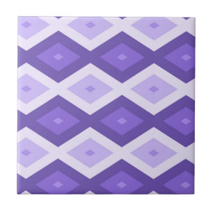 Azulejo Patrón de diamante violento