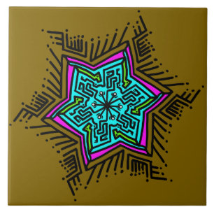 Azulejo Patrón de dibujos y modelos 3